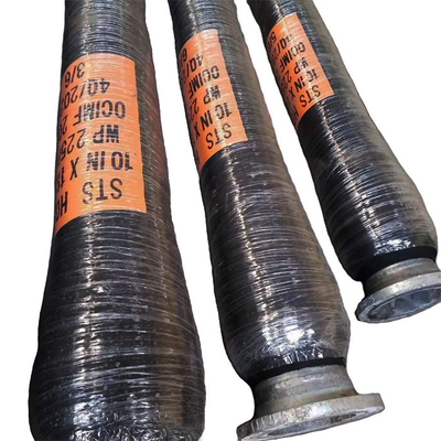 OCIMF স্ট্যান্ডার্ড STS Hose NBR ক্রমাগত 10" জাহাজ থেকে হিপ অপারেশনের জন্য