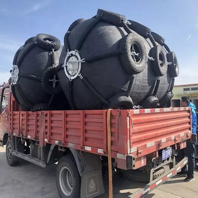 3.3M 80kPa ইয়োকোহামা ডক ফেন্ডার বাম্পার ISO17357 1:2014 স্ট্যান্ডার্ড