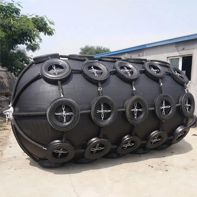 2.5*4.0M CTN বায়ুসংক্রান্ত রাবার ফেন্ডার ISO17357-1:2014 সুরক্ষা ভালভ সহ