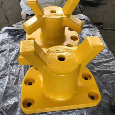 OEM পরিষেবা 100 টন মুরিং বোলার্ডস QT450 কাস্ট আয়রন বোলার্ডস