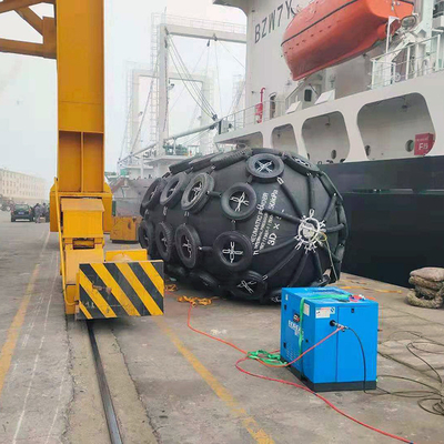 CTN টাইপ ডক রাবার ফেন্ডার বায়ুসংক্রান্ত ফেন্ডার 3.3*6.5M ISO17357