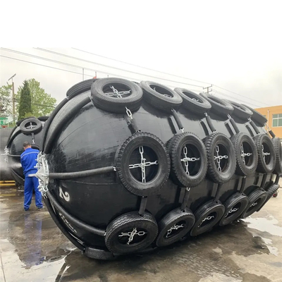 ব্যাস 500mm-4500mm ইয়োকোহামা রাবার ফেন্ডার জন্য মুরিং