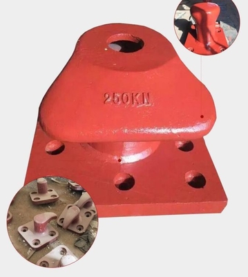 ডাবল বিট দড়ি জাহাজ মোরিং bollards বড় ক্ষমতা