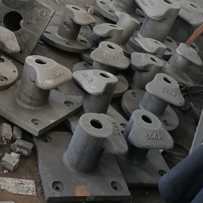 ডাবল বিট দড়ি জাহাজ মোরিং bollards বড় ক্ষমতা