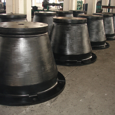 বায়ুসংক্রান্ত শঙ্কু রাবার Fenders উচ্চ প্রভাব শোষণ