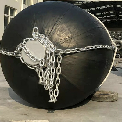 3.3 X 6.5m সাবমেরিন ফেন্ডার ফ্যাক্টরি বায়ুসংক্রান্ত প্রাকৃতিক রাবার সেমি