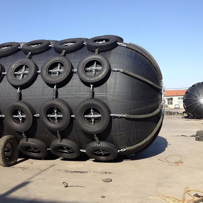 D1000 L1500 সামুদ্রিক বায়ুসংক্রান্ত রাবার Fender Pontoon Buoy Inflatable