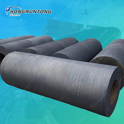 কালো সিলিন্ডারিক সামুদ্রিক Fenders উচ্চ প্রভাব এবং কম রক্ষণাবেক্ষণের জন্য টেকসই Fenders