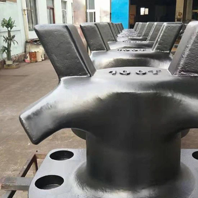মোরিং বলার্ড 150T কাস্ট স্টিল ডকিং আনুষাঙ্গিক Wharf Pier Bollard