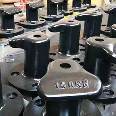 মোরিং বলার্ড 150T কাস্ট স্টিল ডকিং আনুষাঙ্গিক Wharf Pier Bollard