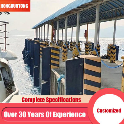 ভি টাইপ ডক বাম্পার শক্তিশালী প্রভাব প্রতিরোধের দীর্ঘস্থায়ী স্থায়িত্ব সহজ ইনস্টলেশন