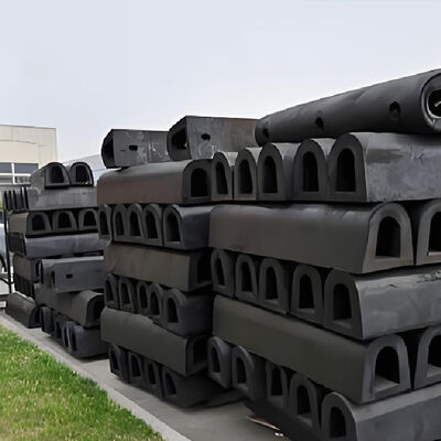 D Type Fenders Space Saving Stable Structure Simple Maintenance Marine Rubber Fender